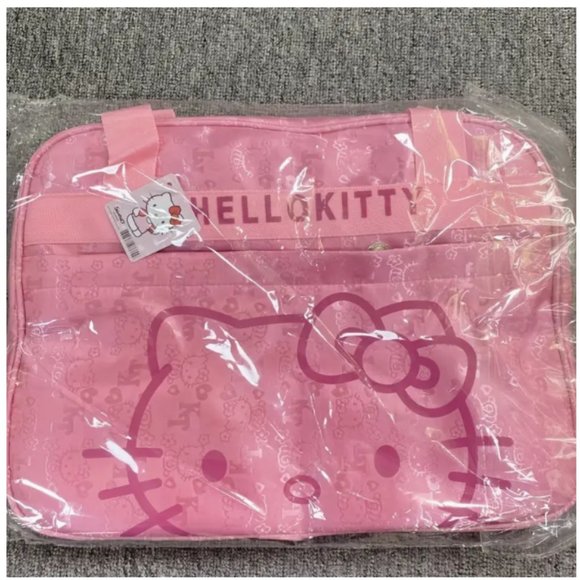 Sanrio Hello Kitty  Fashion Pink Tote Bags, Women's Cartoon 17 x 8 x 12.5" #511 - Picture 9 of 9